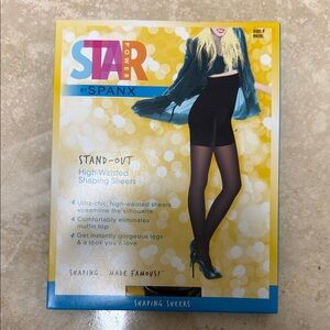 SPANX Star Power Black Shaping Sheers